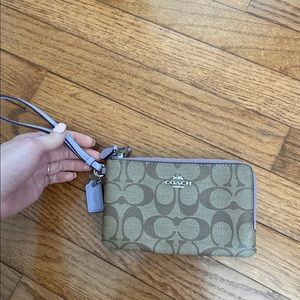 Coach wrist wallet